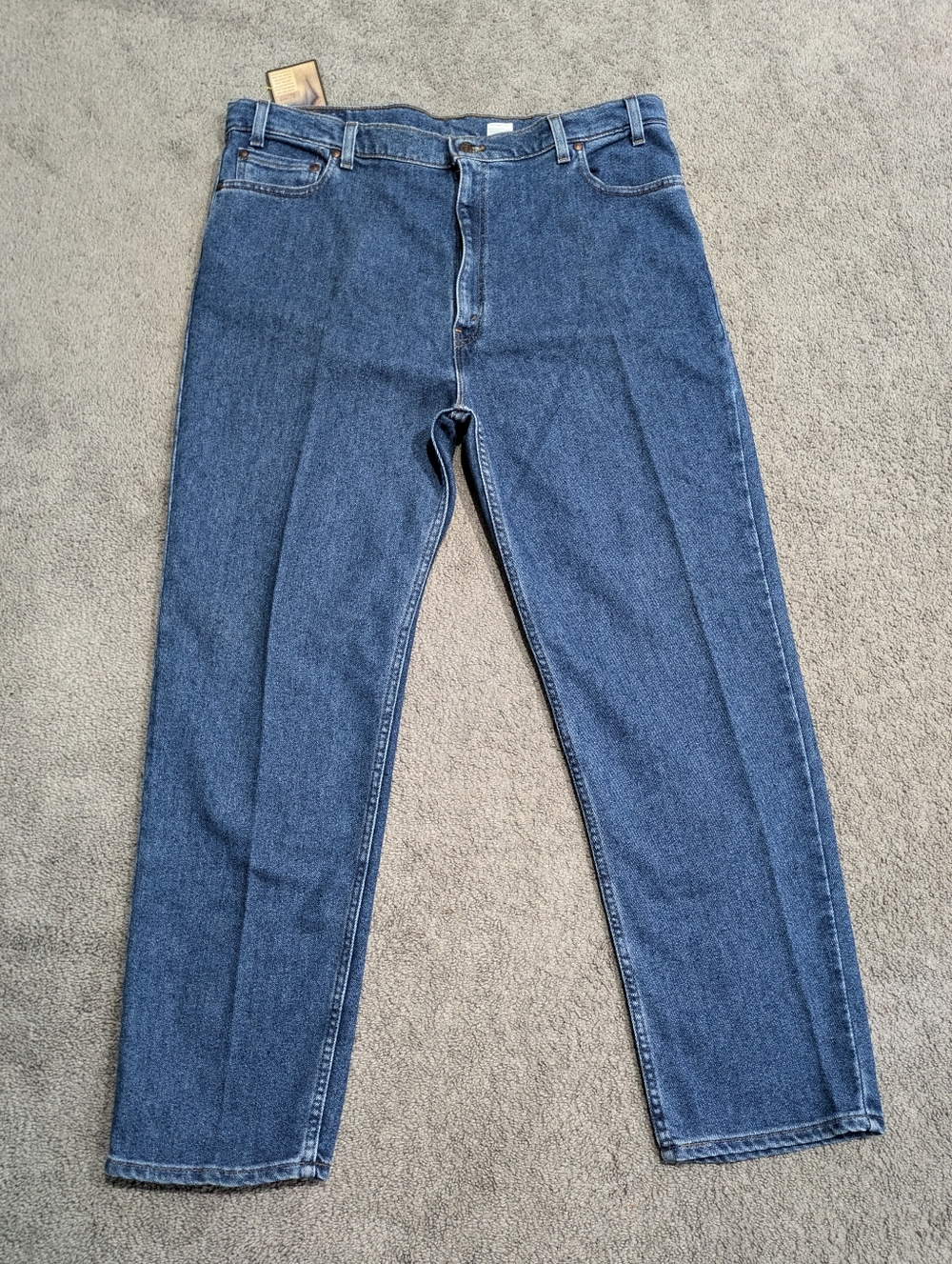 NEW Vintage Levi’s 540 Relaxed Fit Blue Jeans Men’s Sz 42x32 Brown Tab Flex 90's